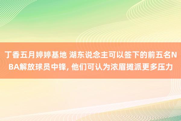 丁香五月婷婷基地 湖东说念主可以签下的前五名NBA解放球员中锋， 他们可认为浓眉摊派更多压力