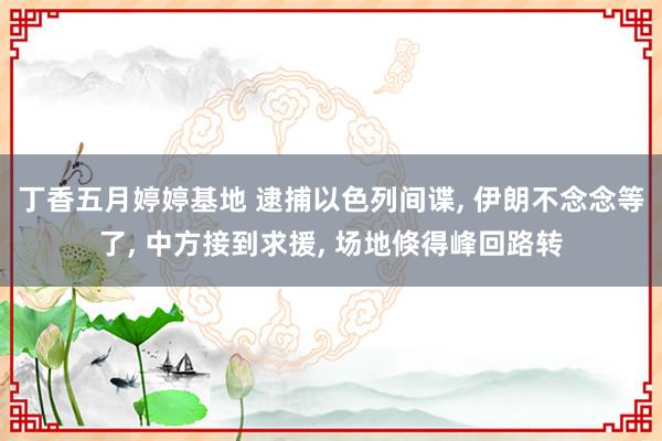 丁香五月婷婷基地 逮捕以色列间谍， 伊朗不念念等了， 中方接到求援， 场地倏得峰回路转