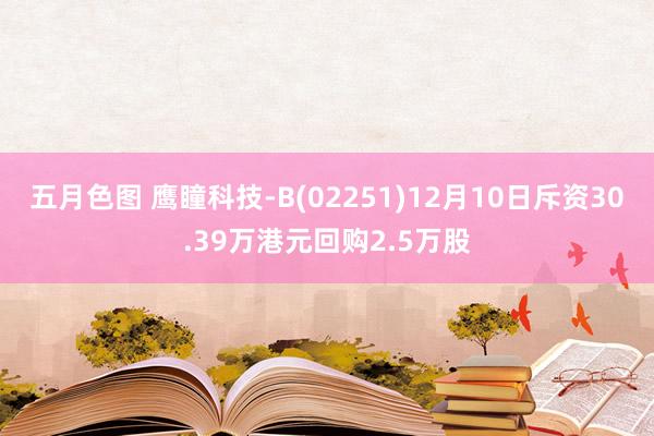 五月色图 鹰瞳科技-B(02251)12月10日斥资30.39万港元回购2.5万股