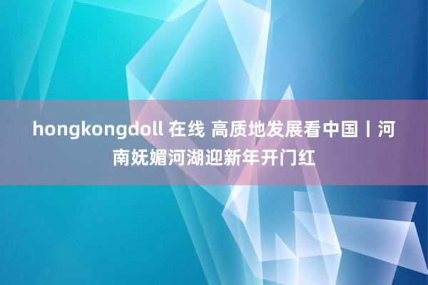 hongkongdoll 在线 高质地发展看中国丨河南妩媚河湖迎新年开门红